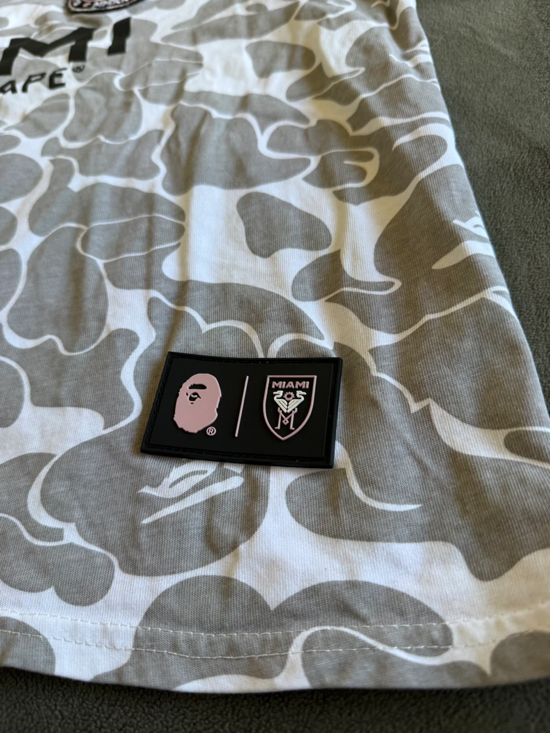 BAPE x Miami MLS Jersey T-Shirt - photo 4