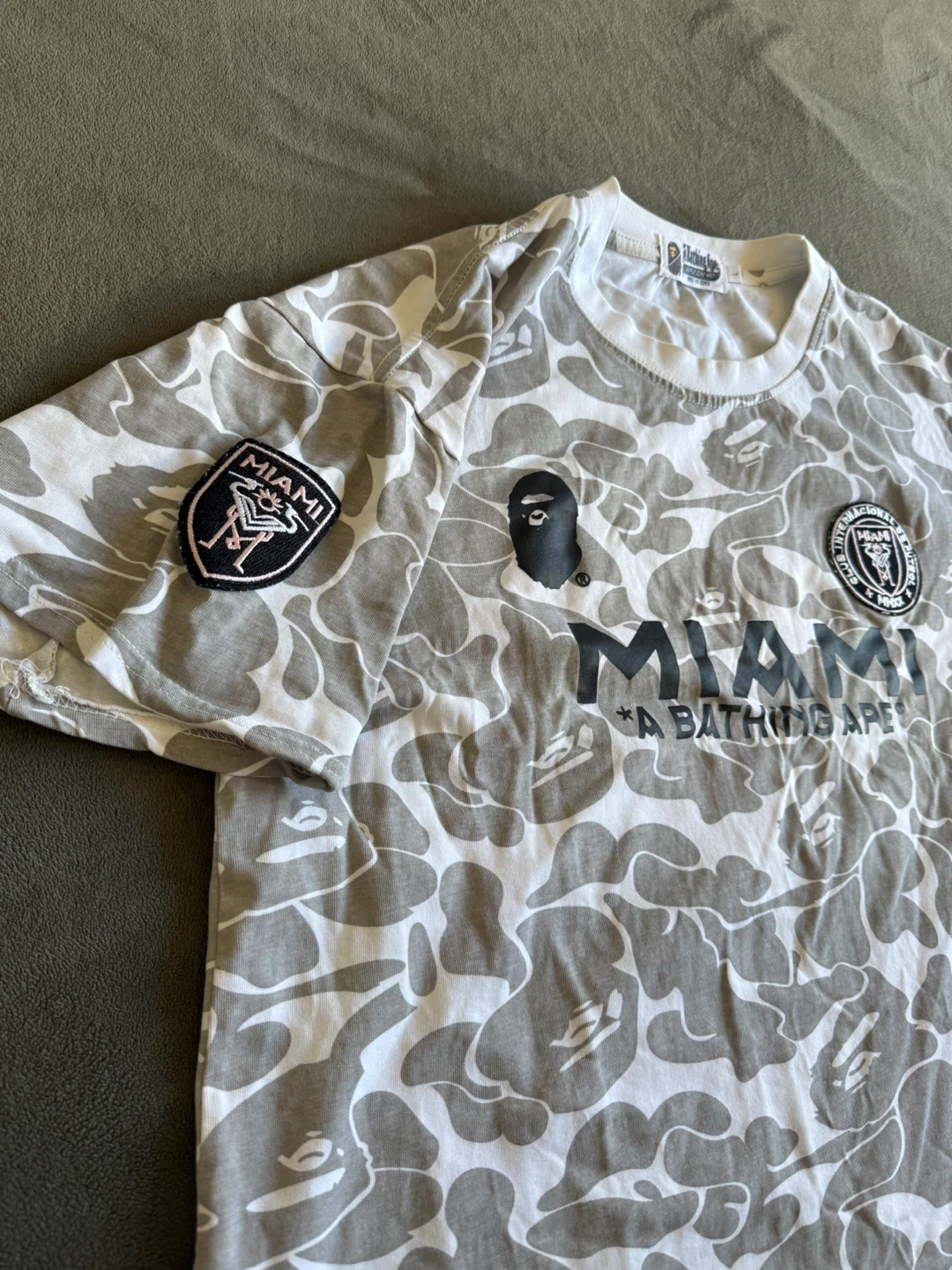 BAPE x Miami MLS Jersey T-Shirt