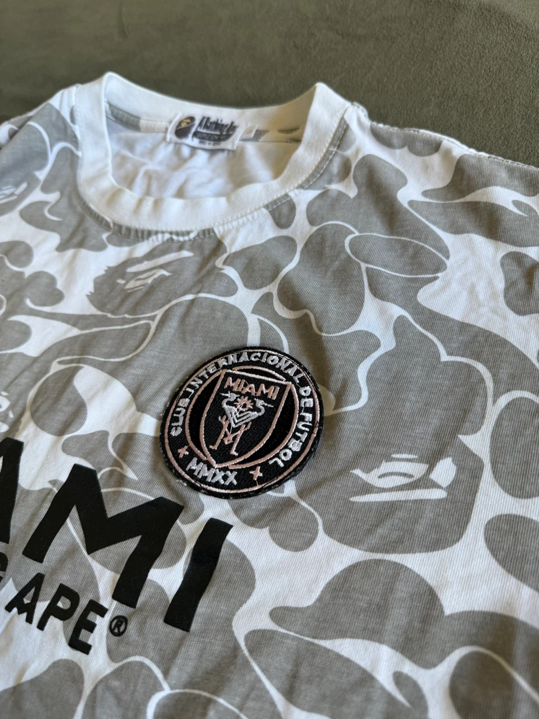 BAPE x Miami MLS Jersey T-Shirt - photo 2