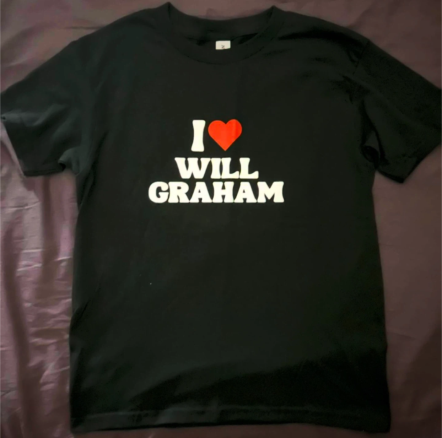 Black "I Love Will Graham" T-Shirt
