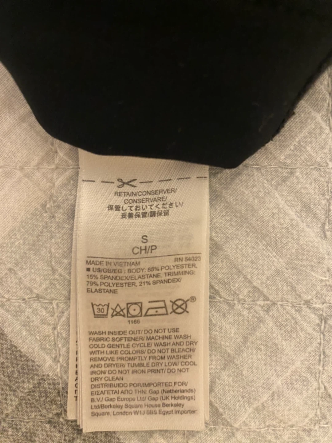 GapFit Black Athletic Leggings Size S - photo 4