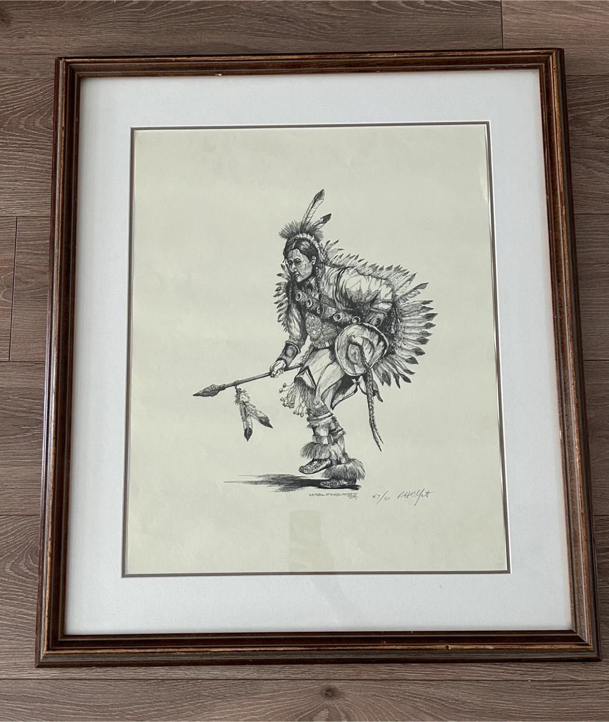 Large Limited Edition Signed  Art Print “Wolfheart 94”