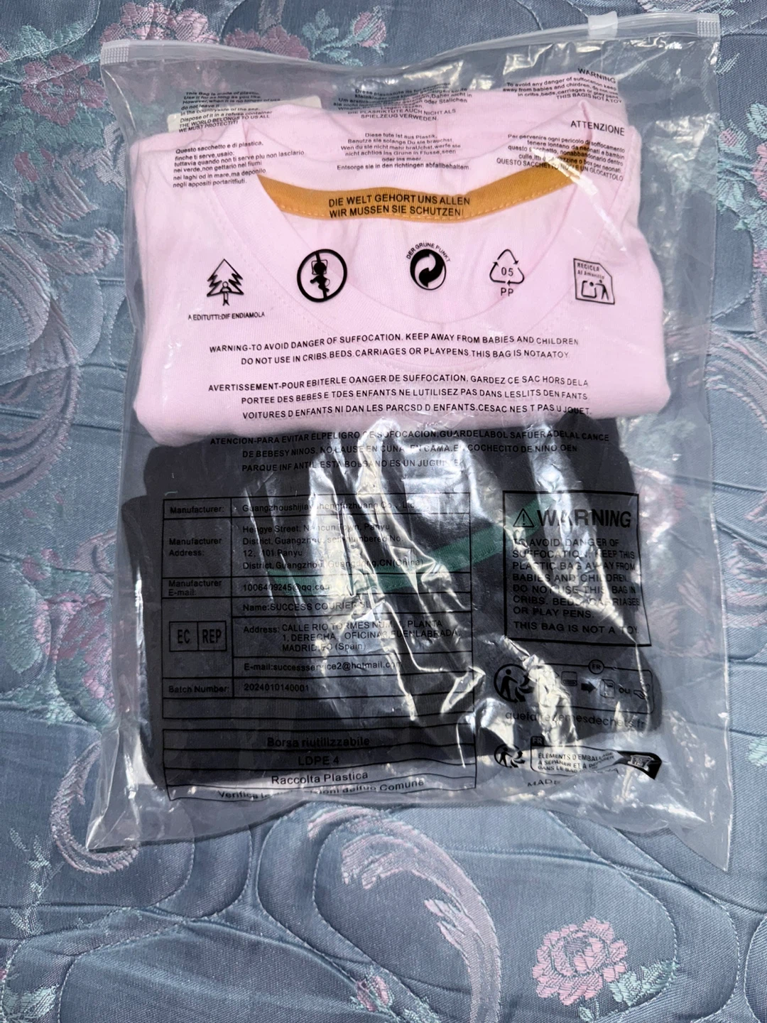 2 Pack T-Shirts - Pink & Black - photo 2
