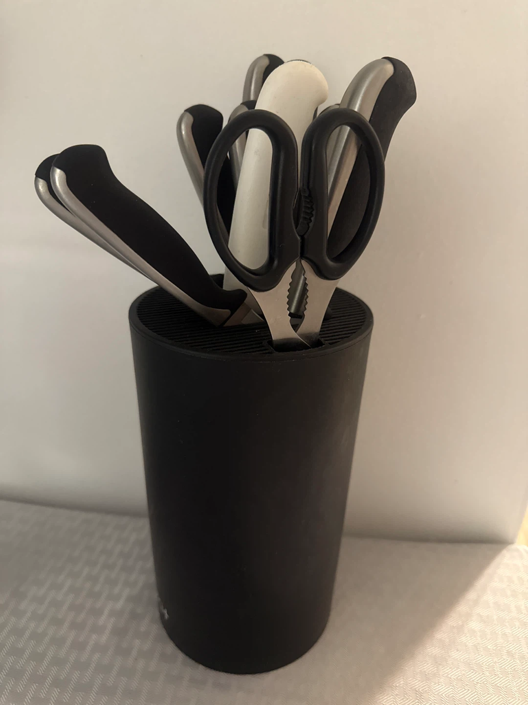 Kitchen Knife Block Set with Scissors