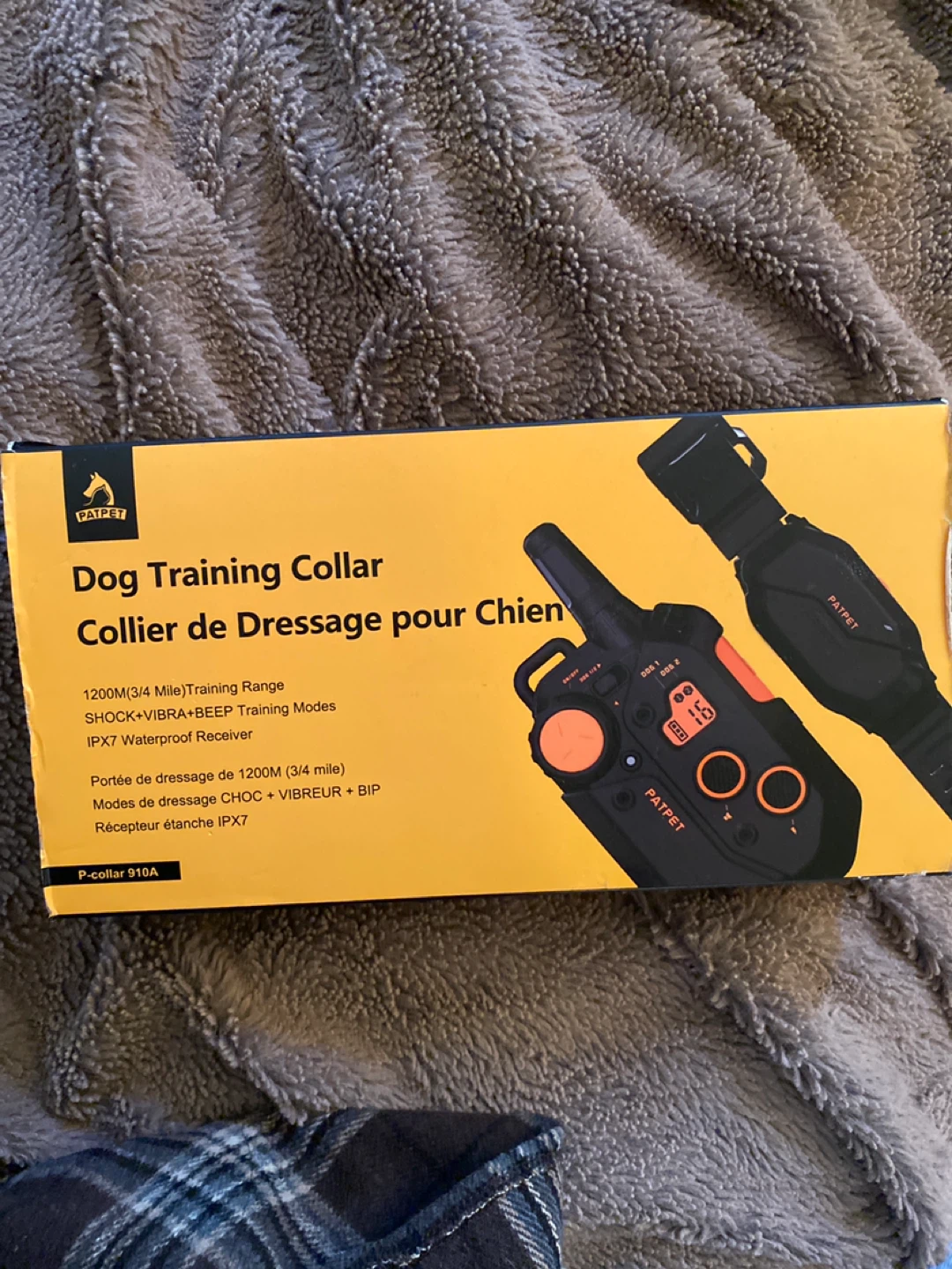 PATPET Dog Training Collar 1200M Range