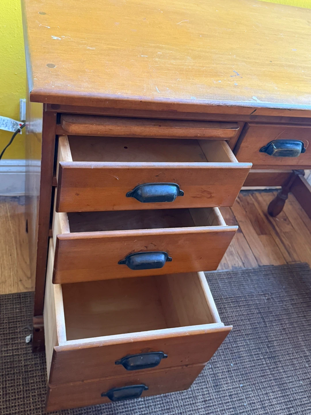 Desk / make up table, vintage mid century retro - photo 4