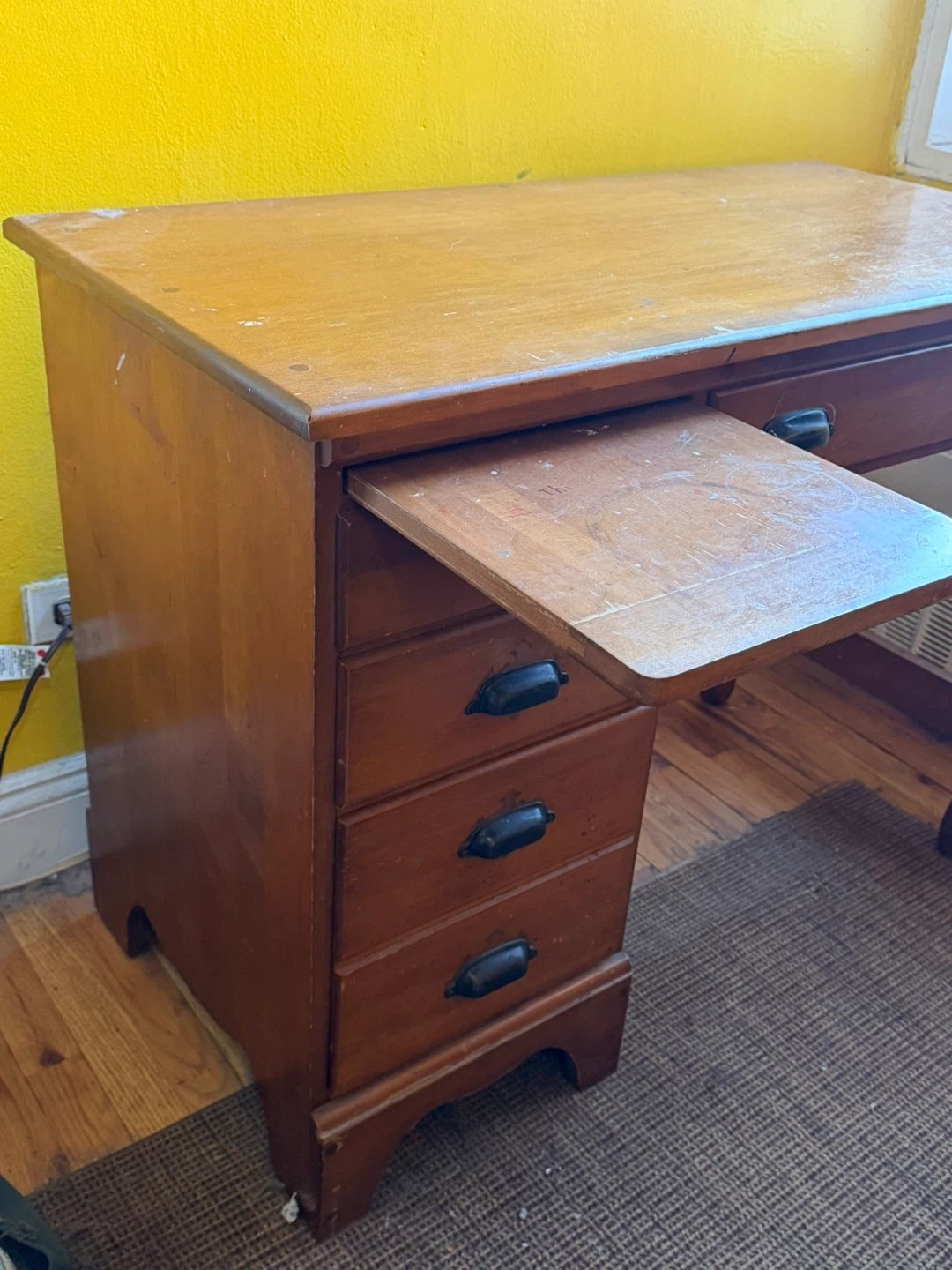 Desk / make up table, vintage mid century retro - photo 3
