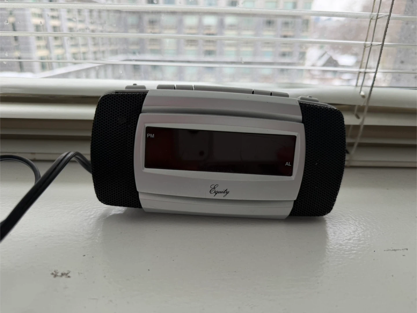 Equity AM/FM Alarm Clock Radio
