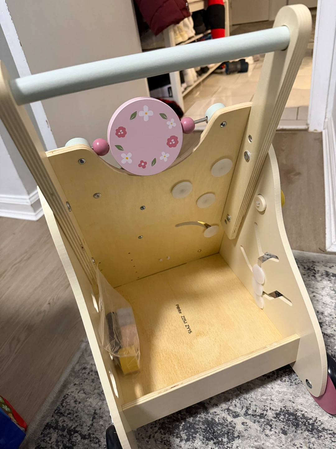 Wooden Baby Activity Walker with Music and Gears - photo 4