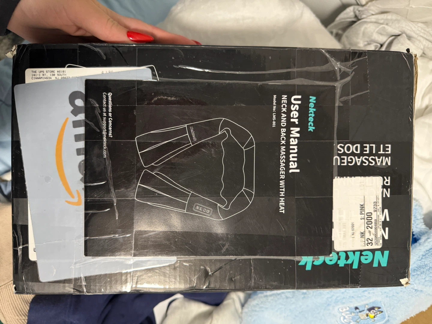 Nekteck Neck and Back Massager with Heat
