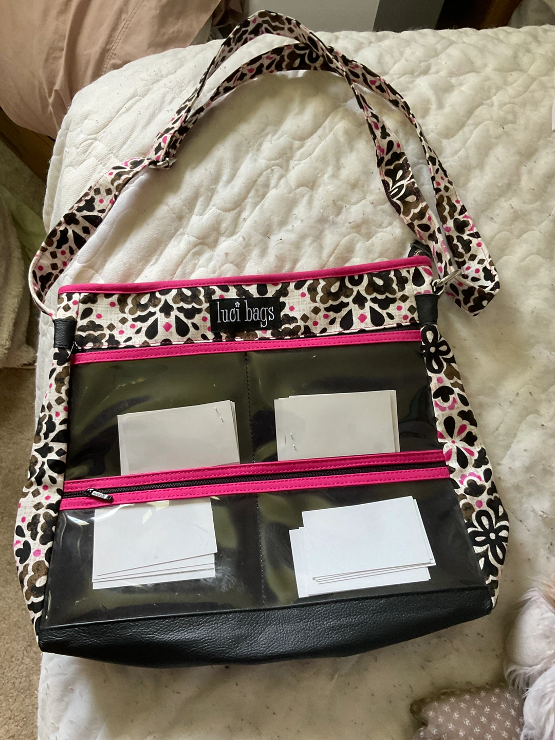 Luci Bags Crossbody Bag with Clear Pockets - photo 2