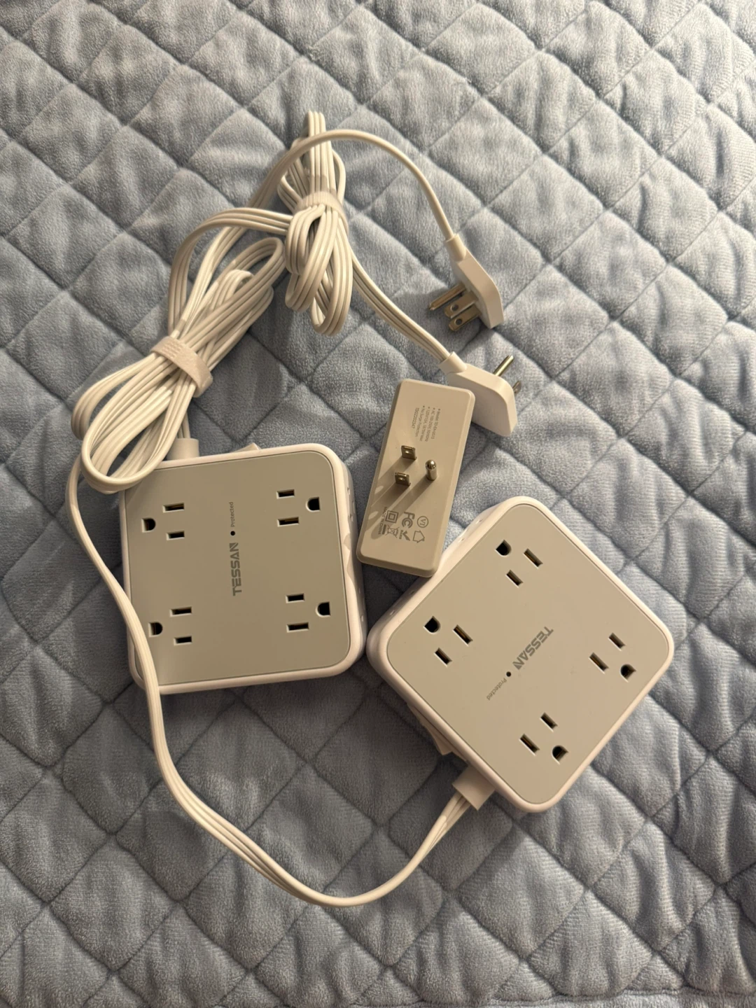 TESSAN Power Strip Set with Wall Adapter - photo 2
