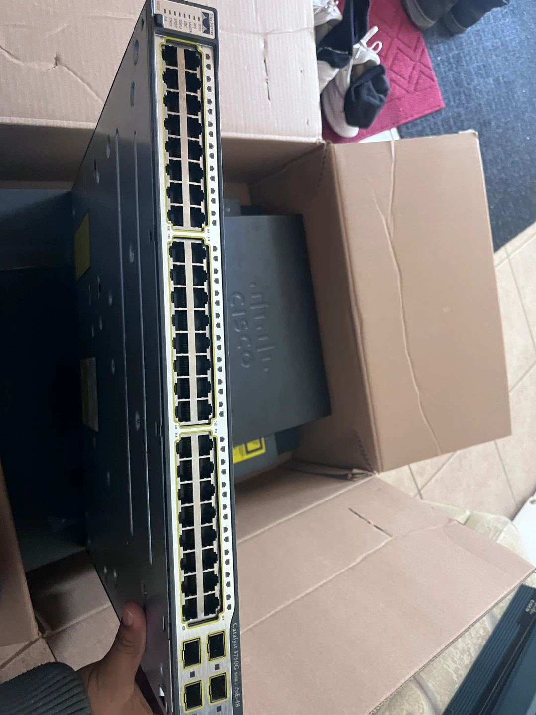 Cisco Catalyst 3750G Network Switch