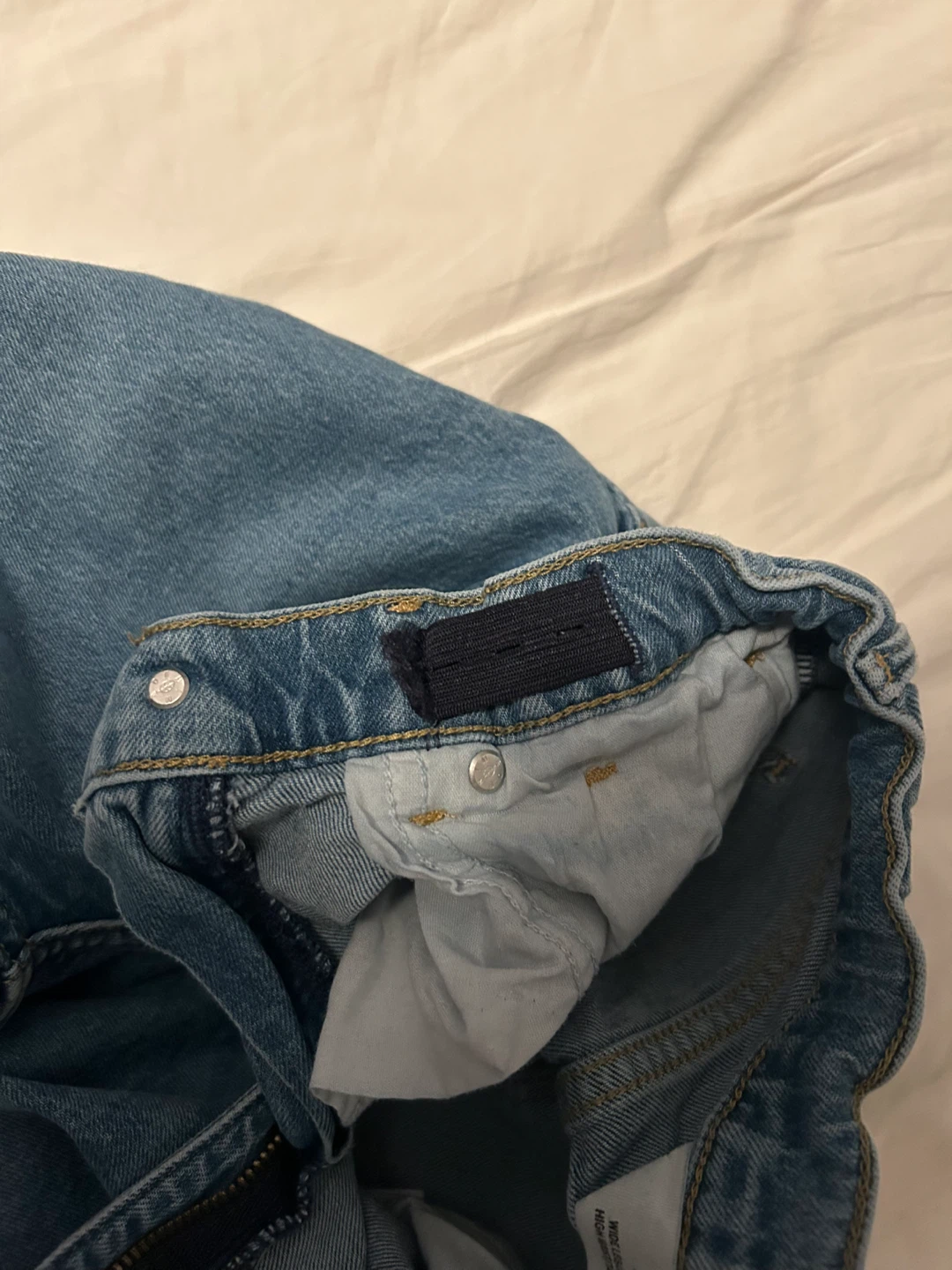 H&M Wide Leg High Waist Jeans - Size 13 Youth - photo 5
