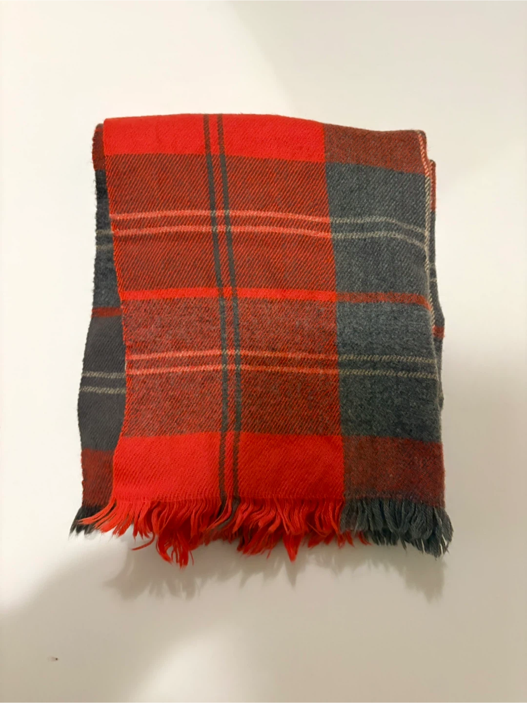 Tartan Plaid Scarf 🧡