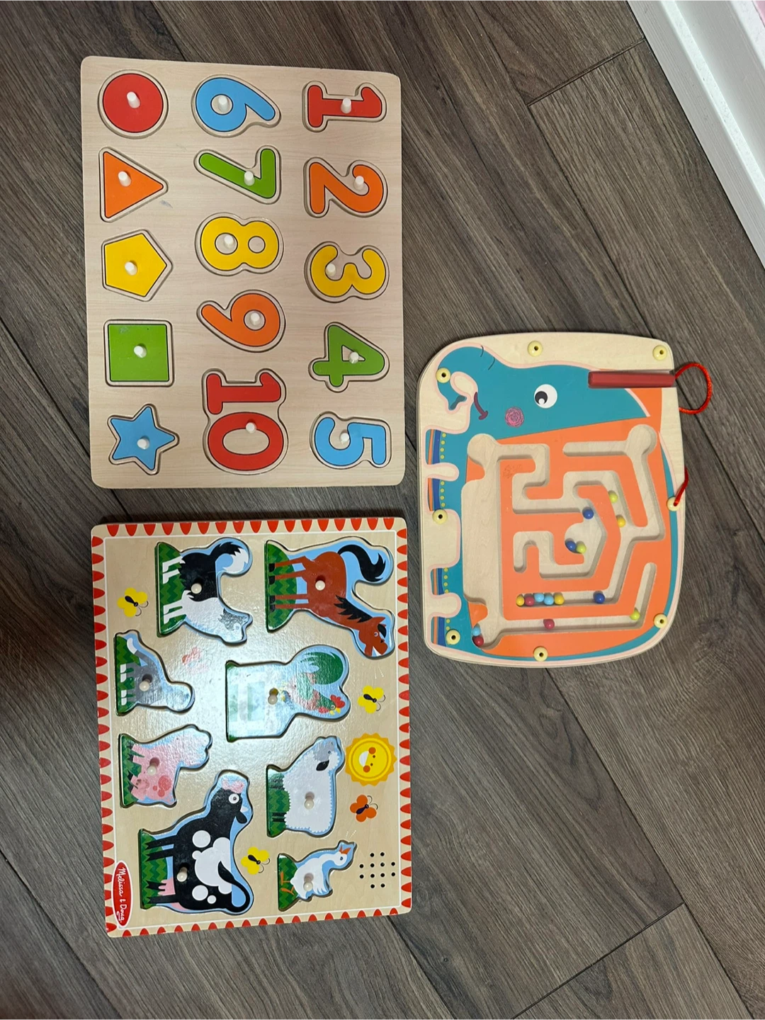 Mixed Kids Toys Lot - Blocks, Puzzles, Tent, Instruments, Walker - photo 4