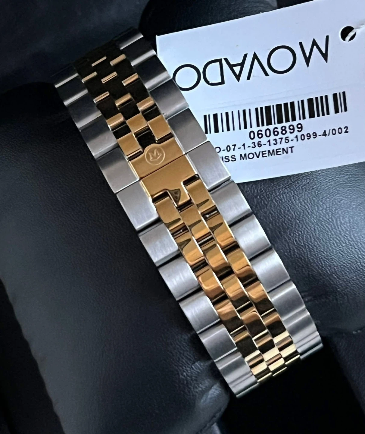 FOR SALE ✨ Movado Men’s Museum Black Dial Two-Tone Watch - photo 5