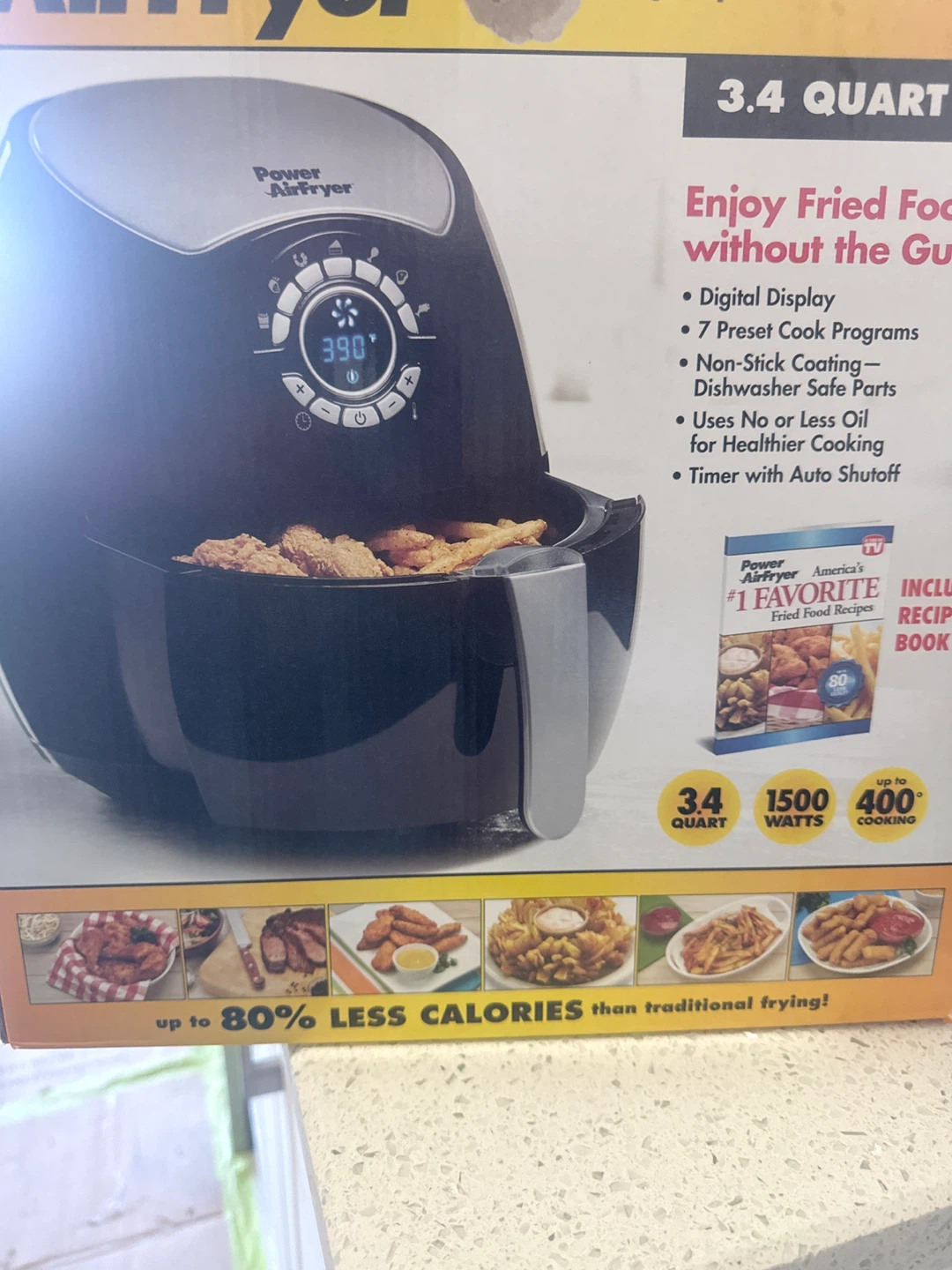 Power AirFryer 3.4 Quart