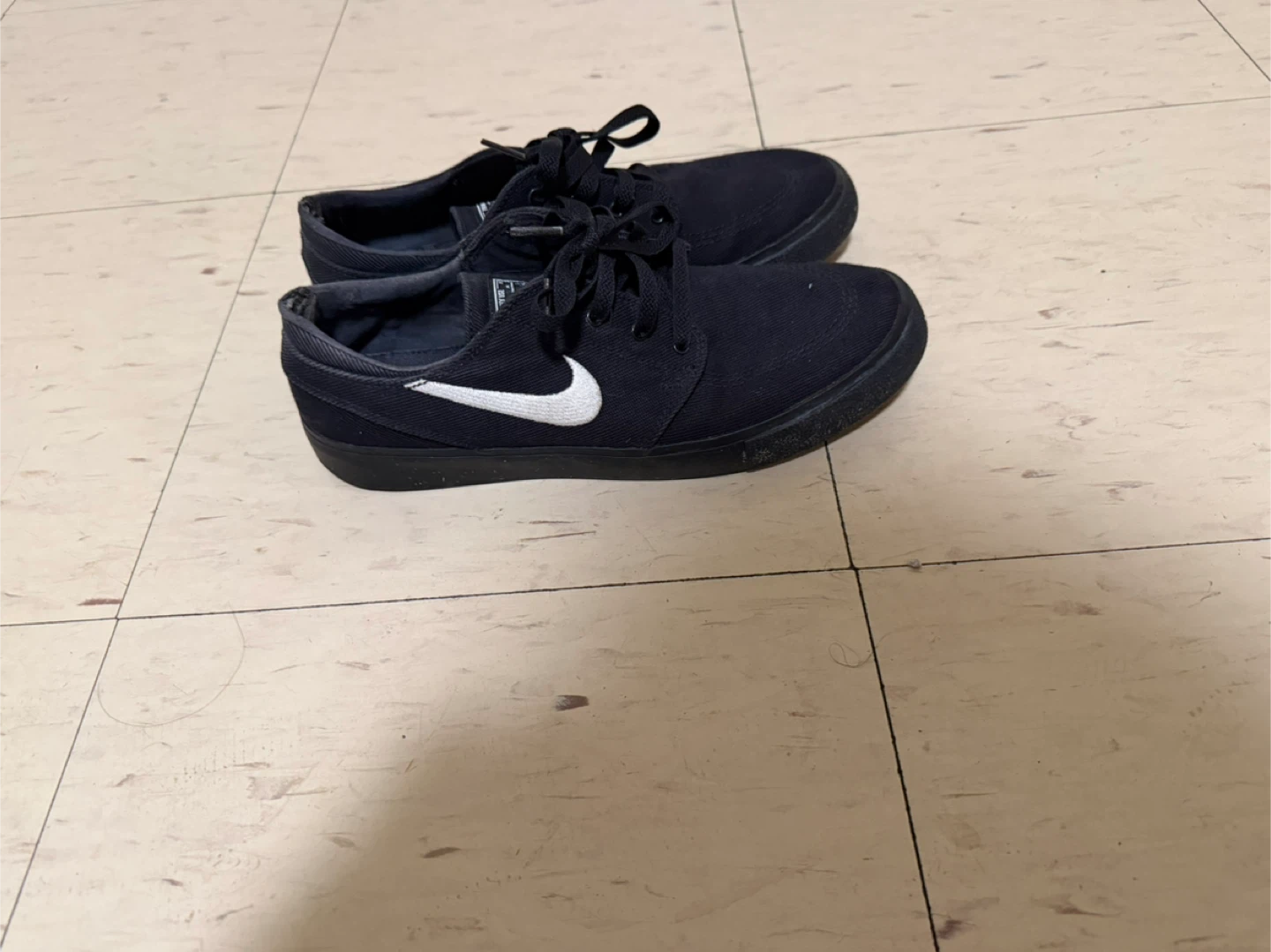 Nike SB Janoski Black Skate Shoes - photo 2