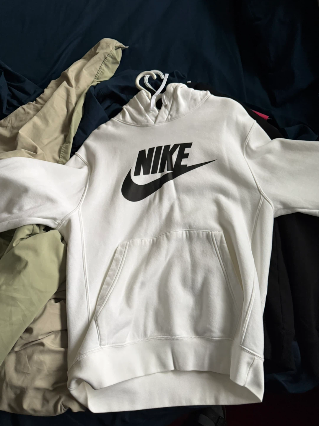 Nike White Hoodie
