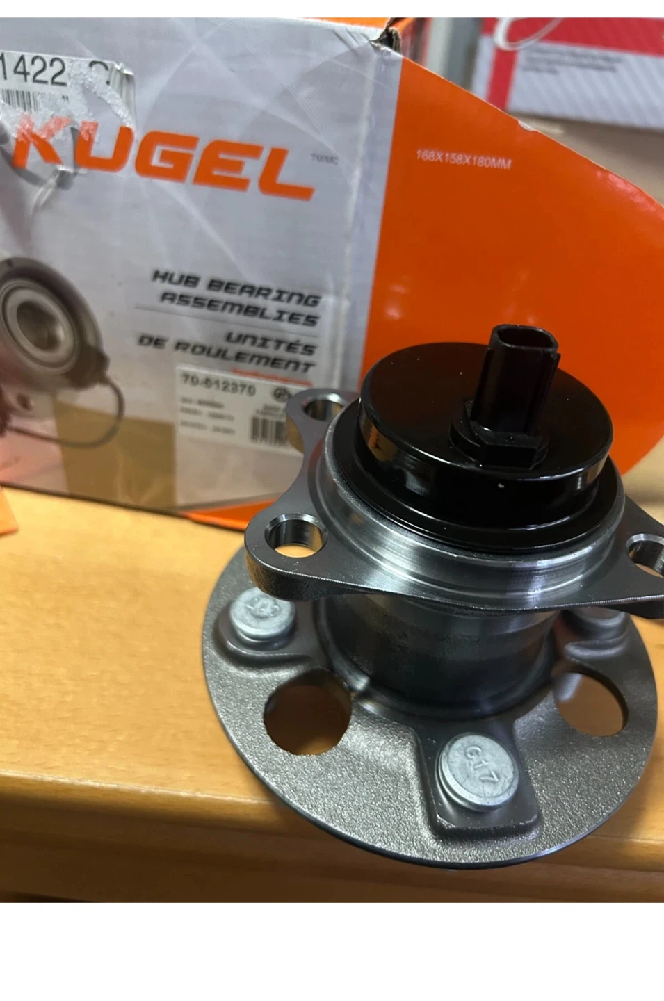 Kugel Hub Bearing Assembly 70-512370 - photo 2
