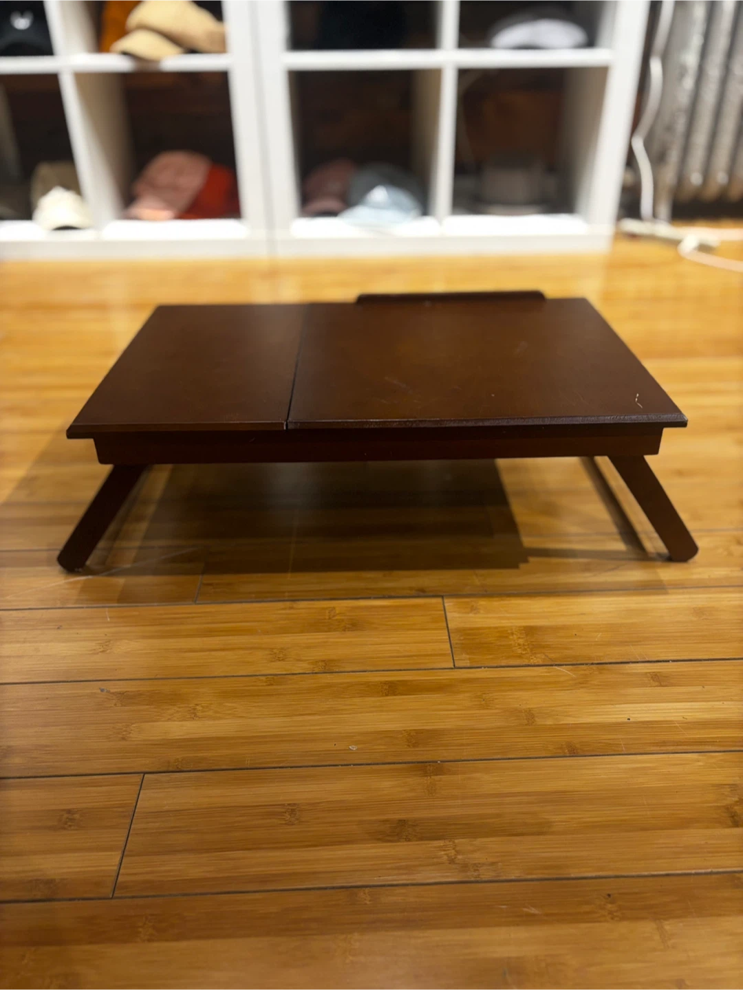 Wooden Lap Desk with Stand - photo 2
