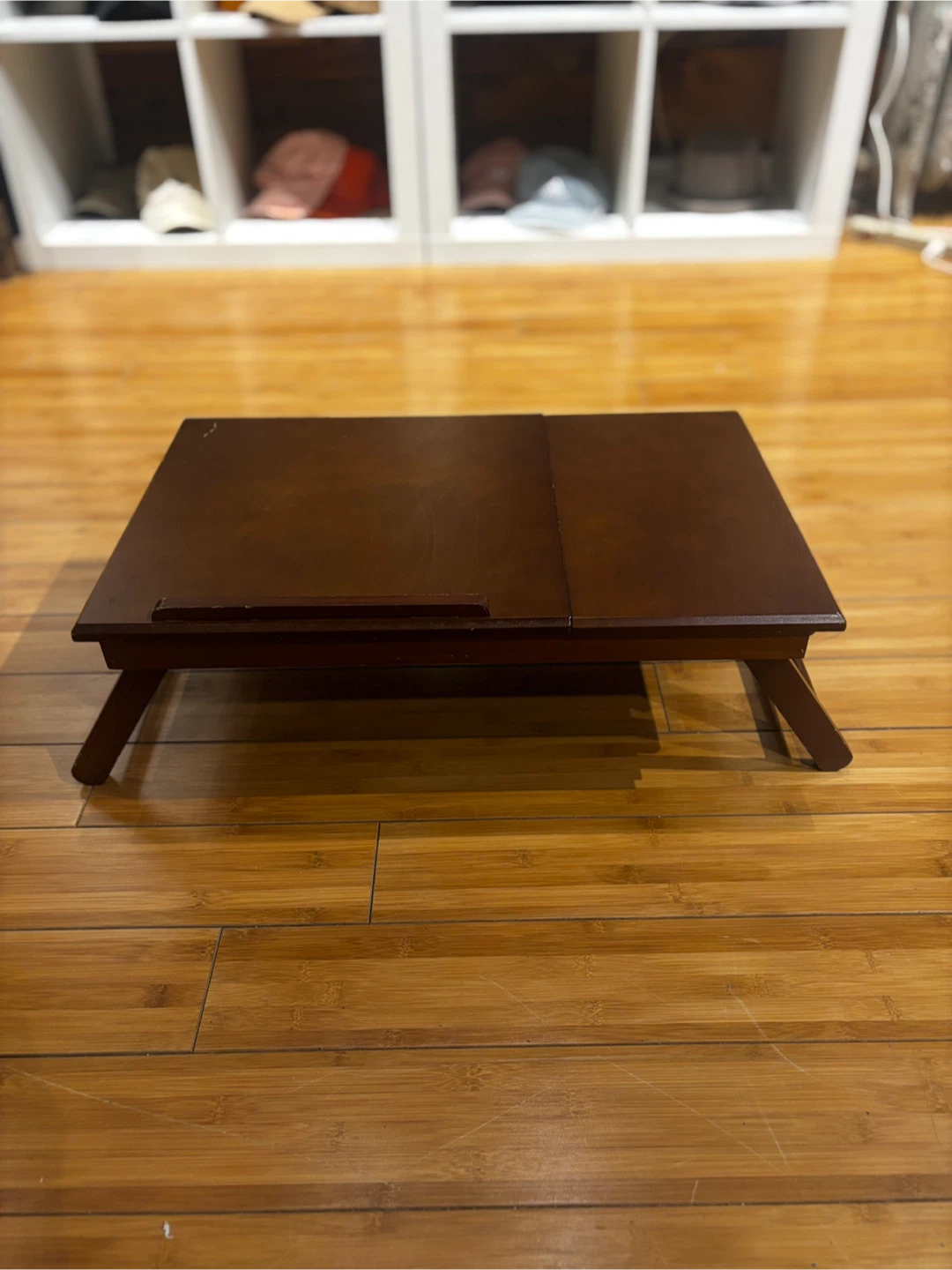 Wooden Lap Desk with Stand - photo 4