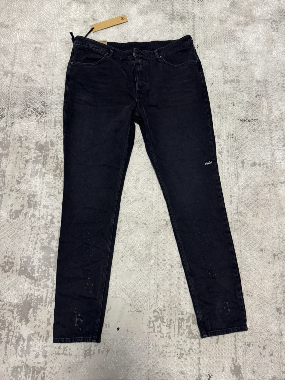 Ksubi Black Denim Jeans Size 40 Authentic - photo 2