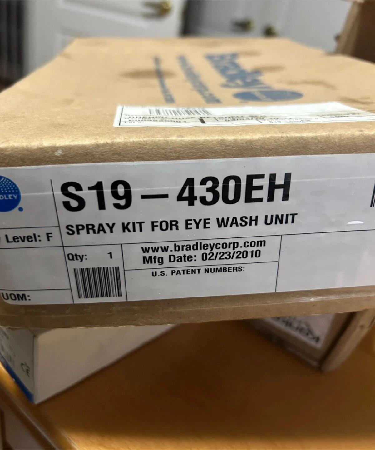 Bradley S19-430EH Spray Kit for Eye Wash Unit - photo 5