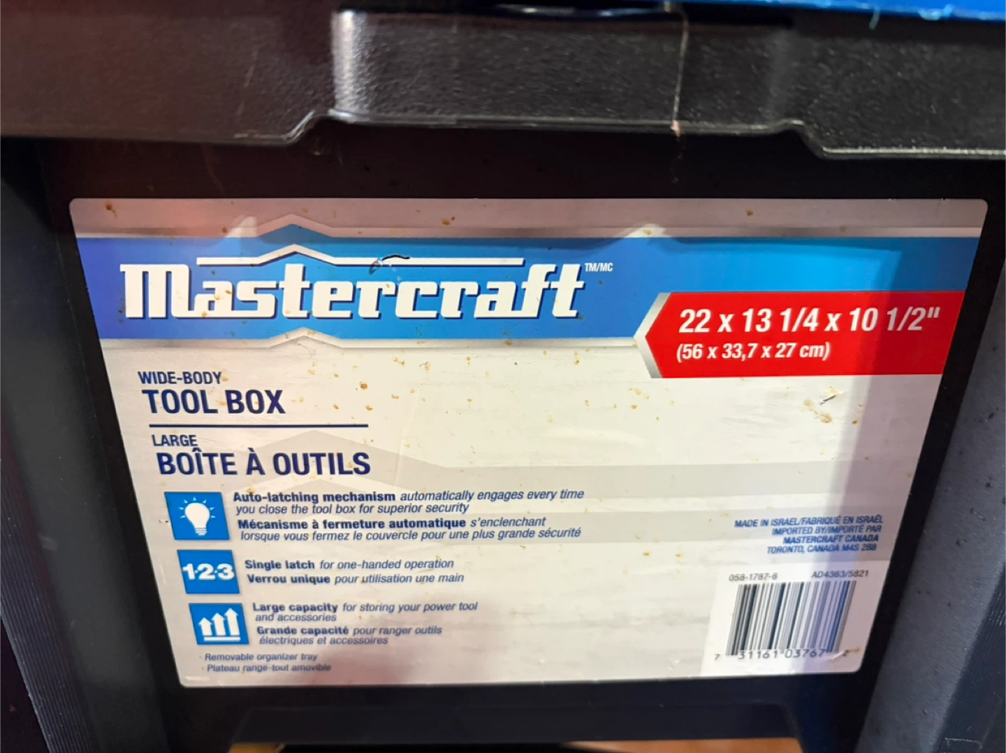 Mastercraft Wide-Body Tool Box - photo 3