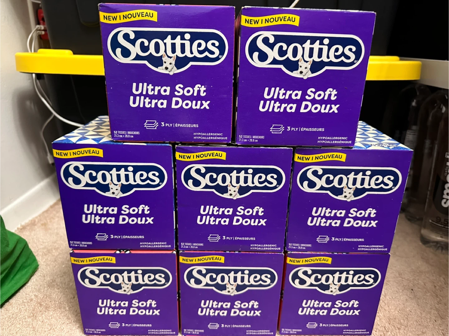 Scotties Ultra Soft 3-Ply Facial Tissues