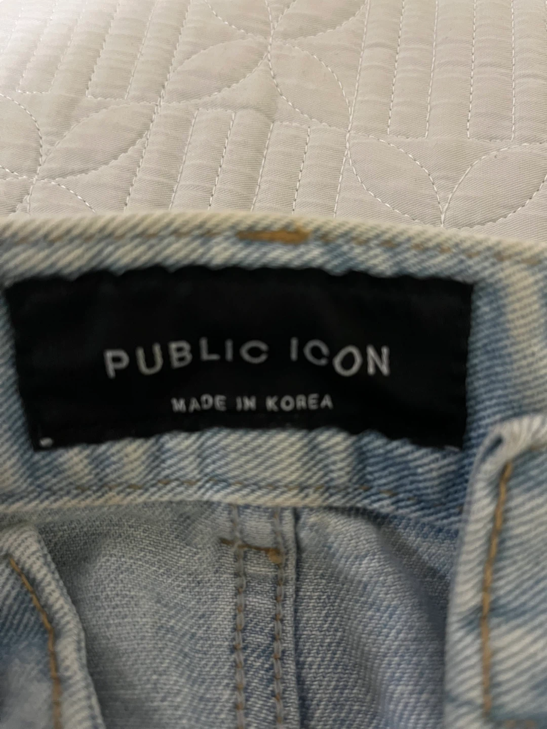 Public Icon Light Wash Denim Jeans - photo 4