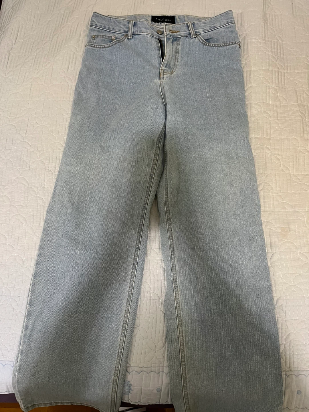 Public Icon Light Wash Denim Jeans