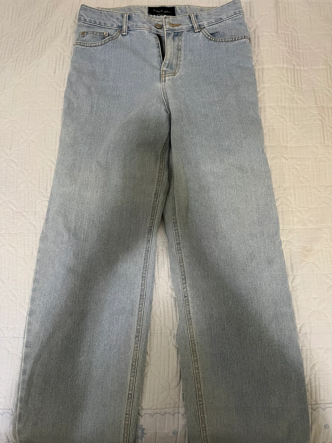 Public Icon Light Wash Denim Jeans - photo 2