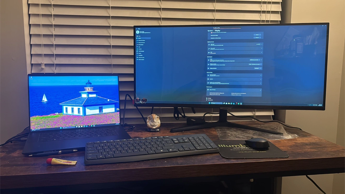 Samsung 34" ViewFinity S5 100Hz QHD Ultrawide Monitor