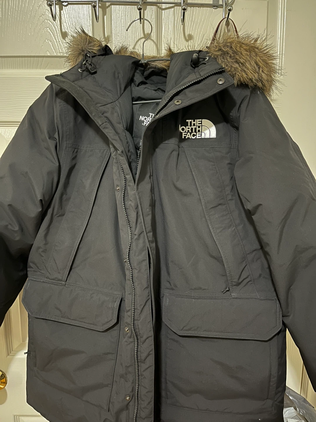 The North Face Men's Black Down Parka - Size M - photo 2
