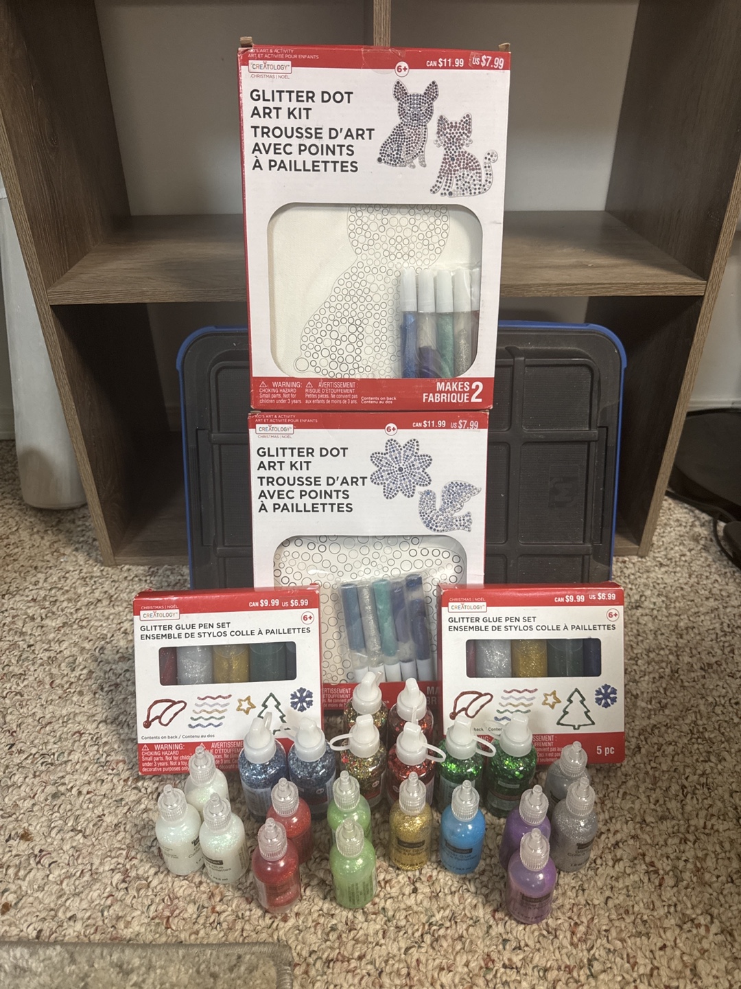 Creatology Glitter Dot Art Kits and Glue Pens
