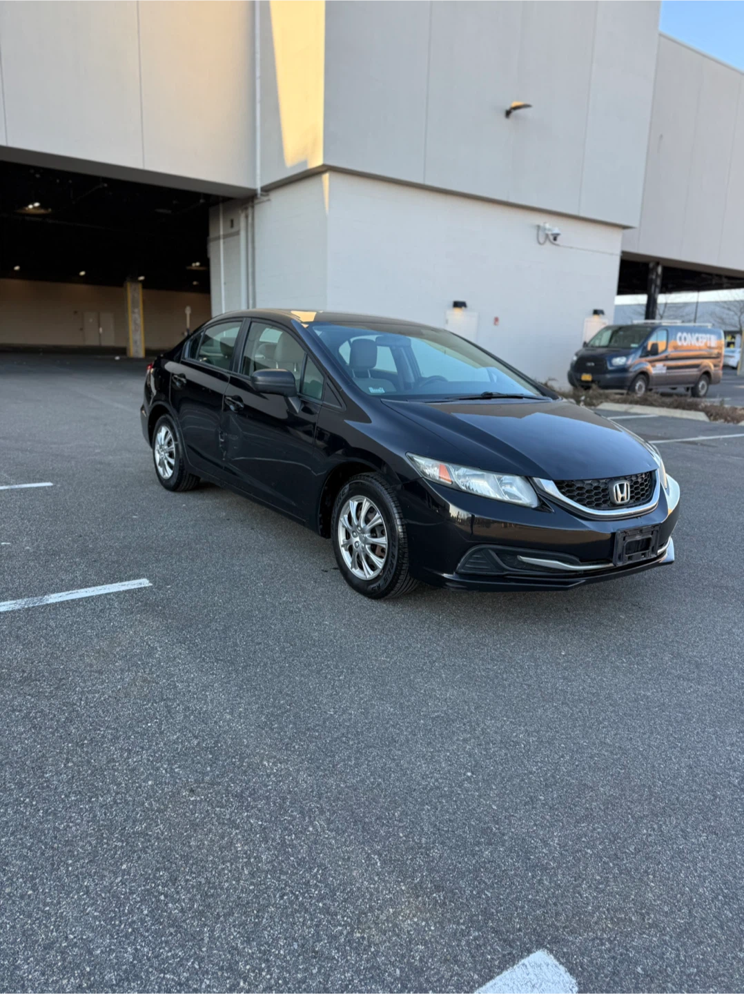 Black Honda Civic Sedan - photo 2