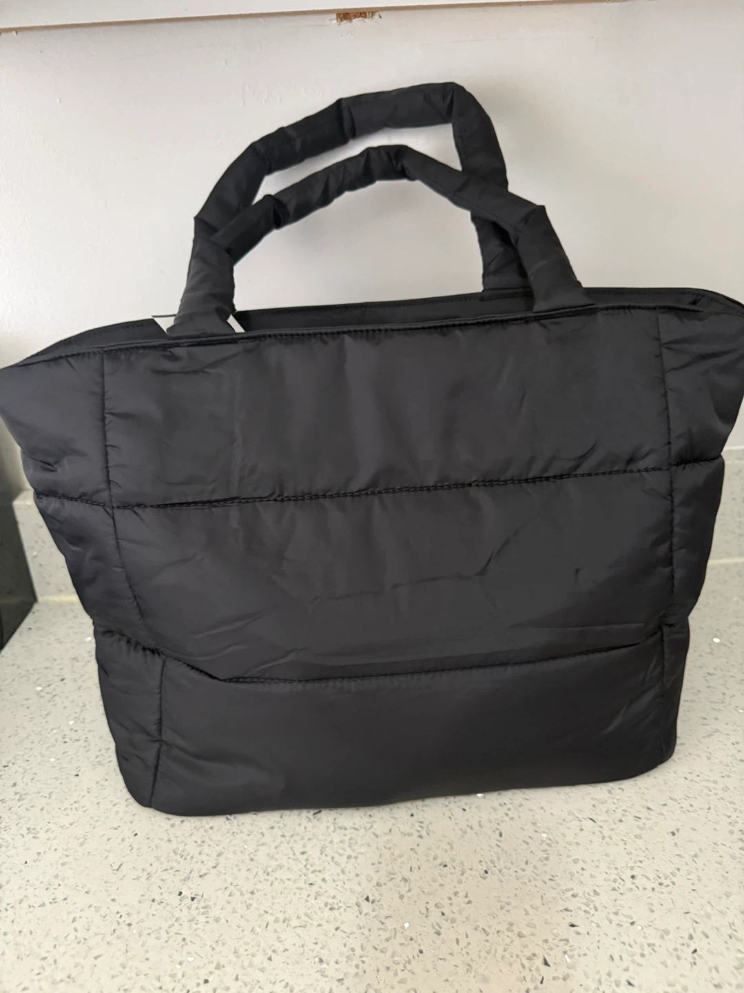 Puma Black Padded Tote Bag - photo 3