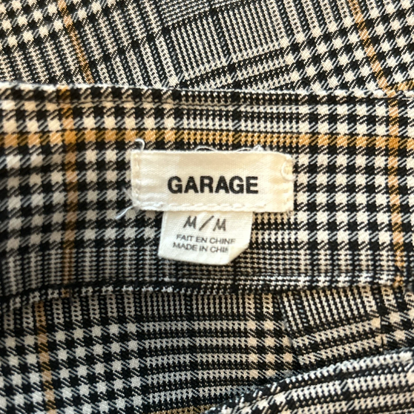 Garage Plaid Mini Skirt - photo 3