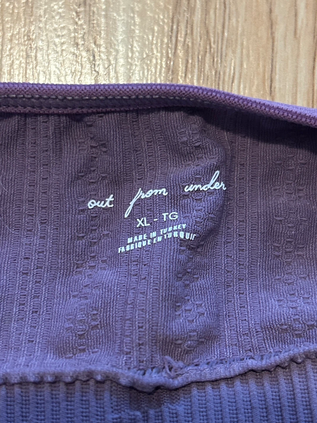 Purple Ruched Bralette XL-TG - photo 3