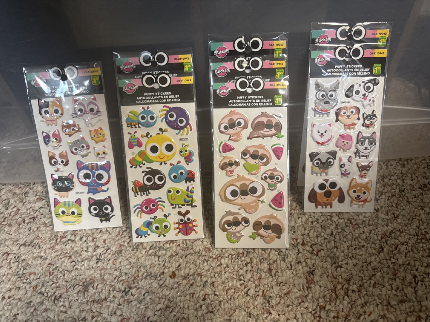 Assorted Sheets Of Stickers!