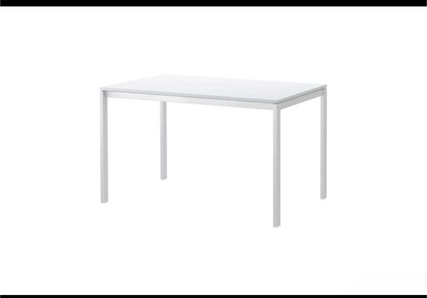 IKEA Melltorp Table - White, 125x75 cm 🧡 - photo 3