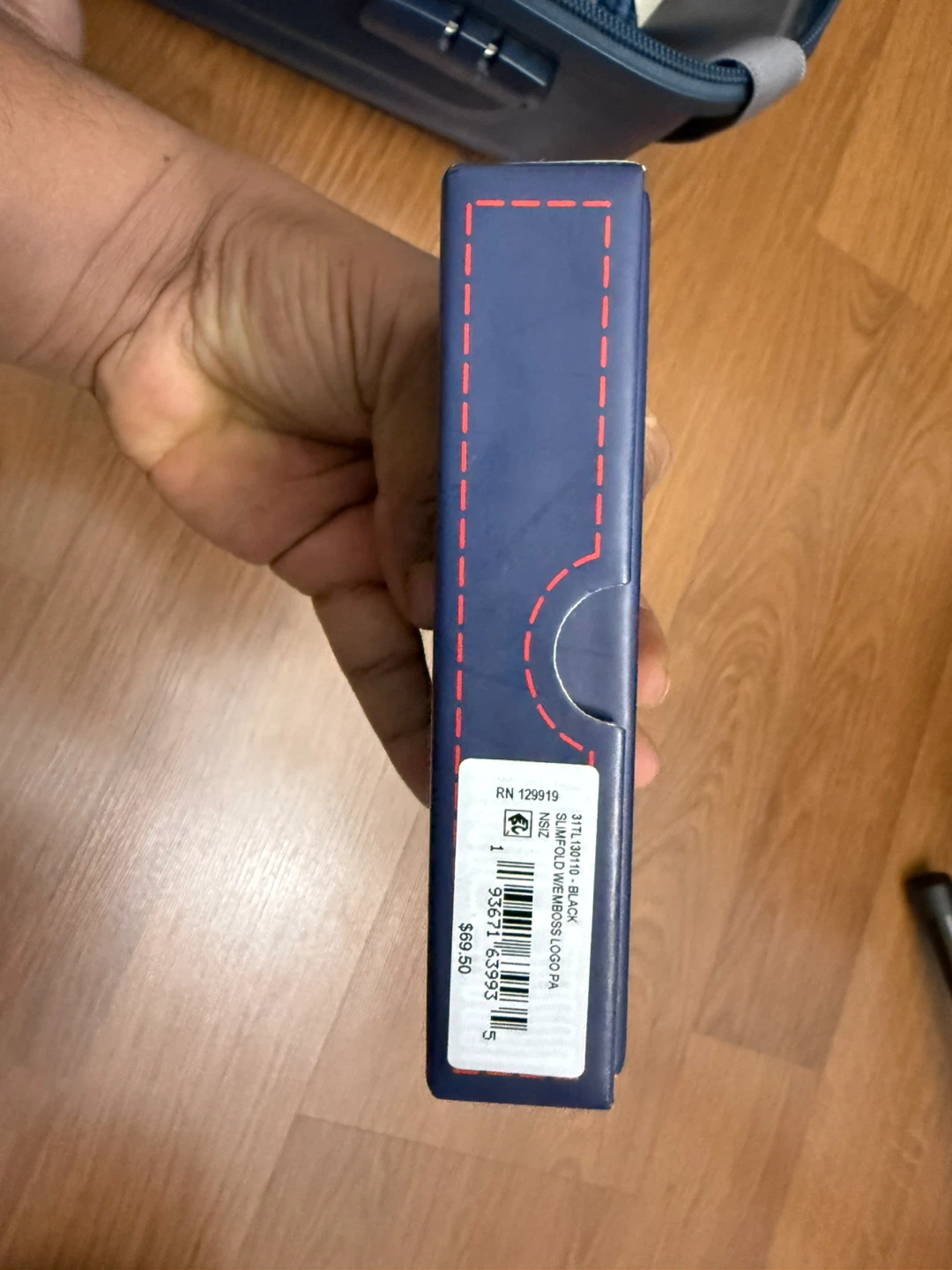 Tommy Hilfiger Black Genuine Leather RFID Blocking Wallet - photo 2