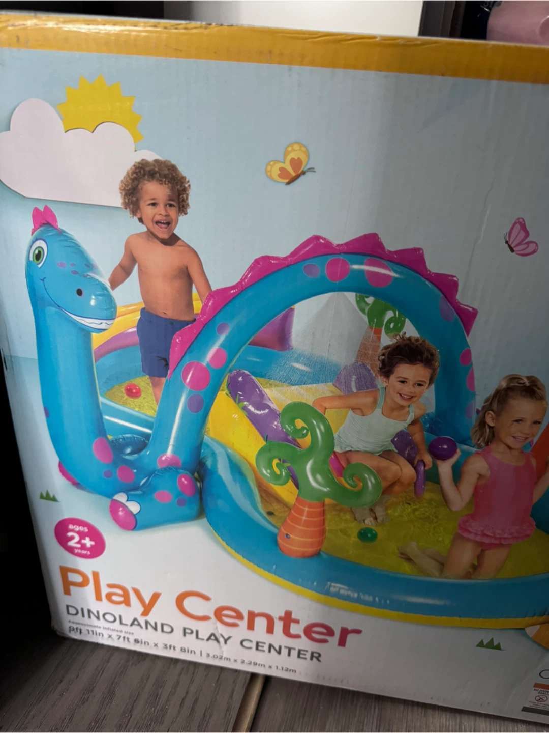 NEW Intex Dinoland Inflatable Play Center - Ages 3+ - photo 2