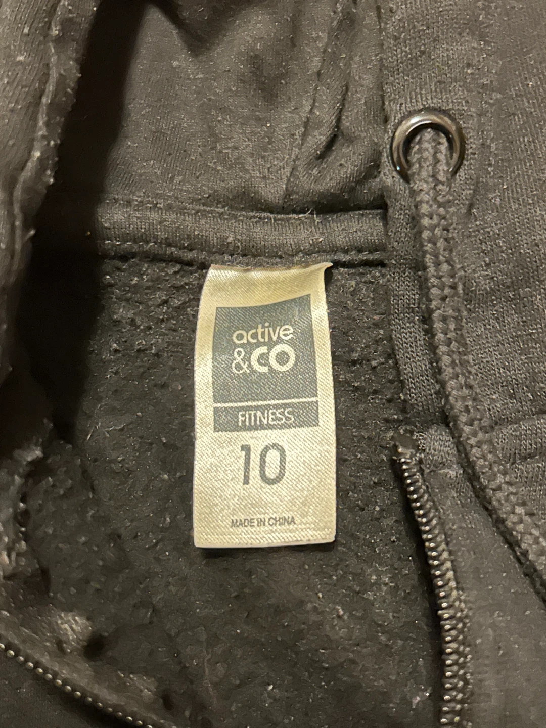 Black Zip-Up Hoodie - photo 2