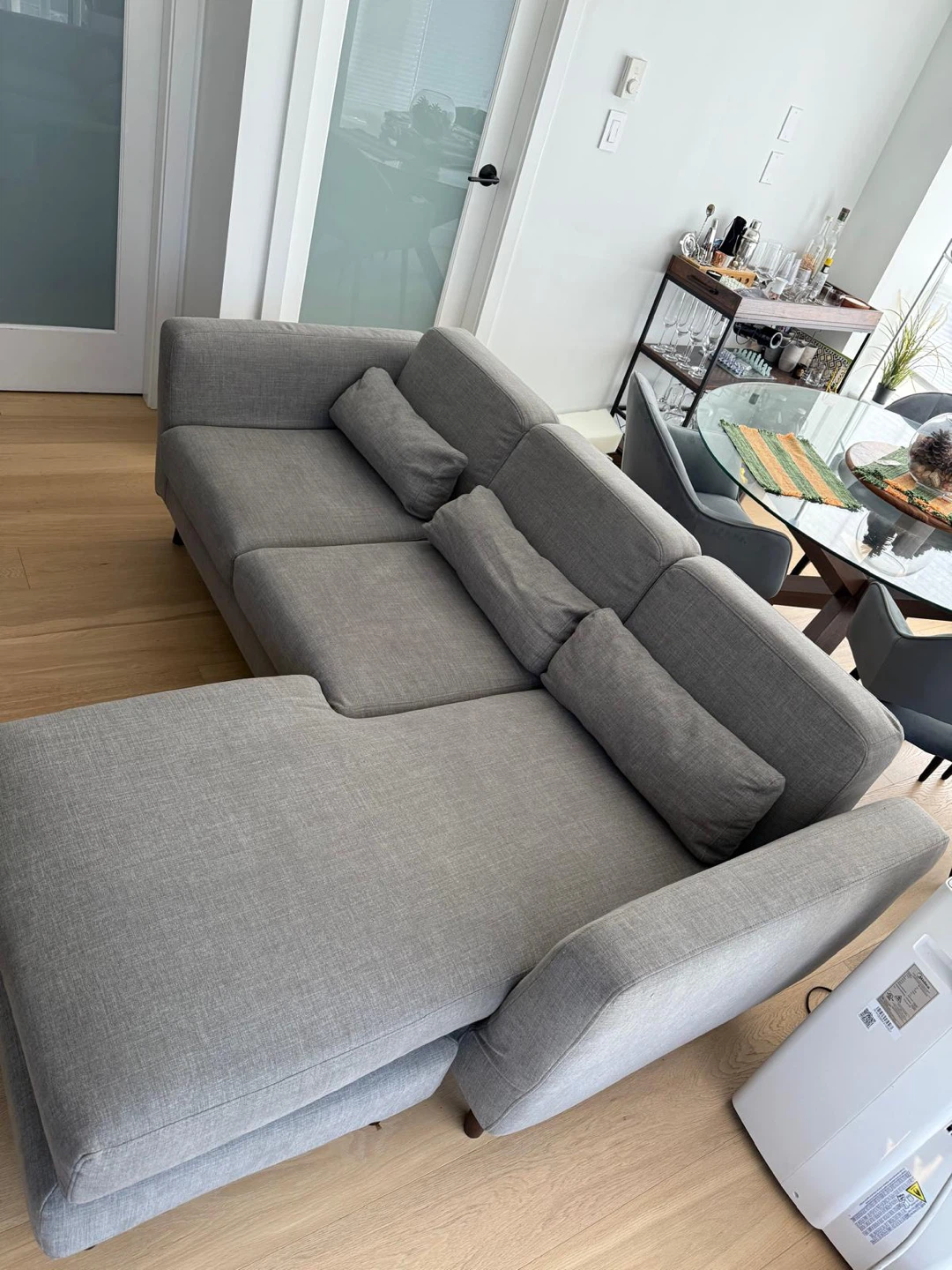 Grey Sectional Sofa - Structube - photo 2