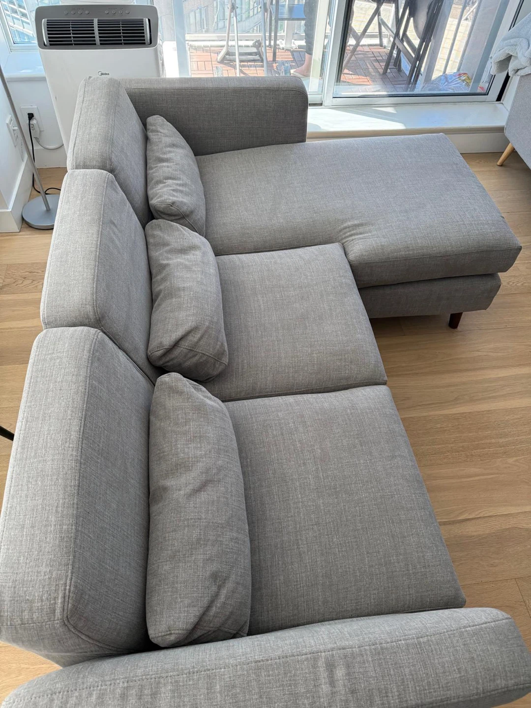 Grey Sectional Sofa - Structube - photo 4