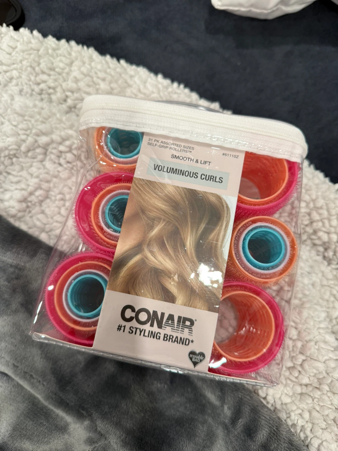 Conair Self-Grip Curlers, 31 Assorted Sizes