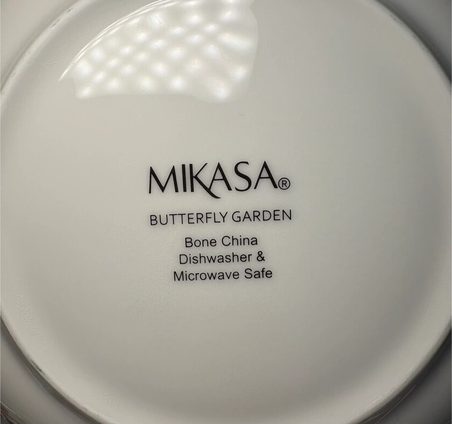 Mikasa Butterfly Garden Bone China Plates Set - photo 3